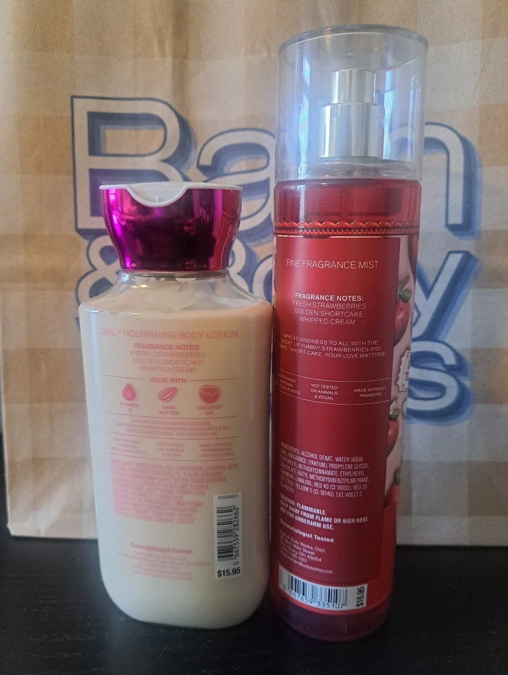 BBW Fragance Body Set - New